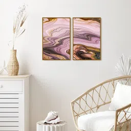 999Store Set Of 2 Abstract Painting Wall Art-image-73