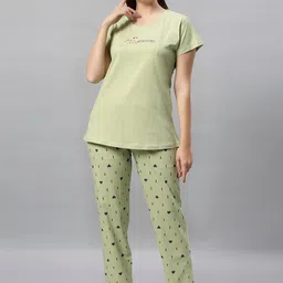 DZZO Printed Pure Cotton Night suit-picture-36