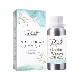 THE RUPAWAT Perfumery House Goldan Waves Natural & Pure Alcohol Free Attar - 50 ml-image-74