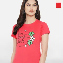 Fabflee Pack Of 3 Typography Printed Cotton T-Shirt-picture-28