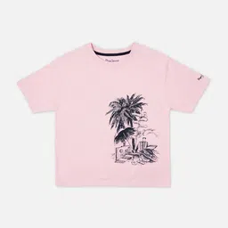 Pepe Jeans Boys Talcott Graphic Printed Round Neck Pure Cotton Oversized T-shirt-picture-38
