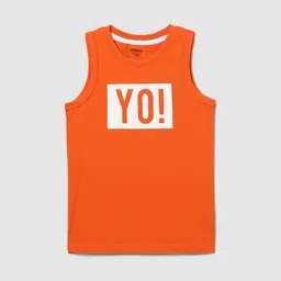 max Boys Orange Pure Cotton T-shirt-picture-21