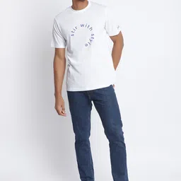 Belliskey Men White Printed Cotton T-shirt-picture-56