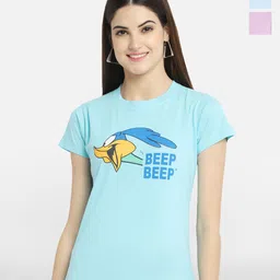 Fabflee Pack Of 3 Typography Printed Cotton T-shirt-picture-41