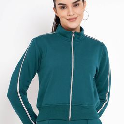 BRINNS Mock Collar Fleece Bomber Jacket-picture-36