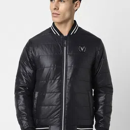 Van Heusen Flex Stand Collar Long Sleeves Bomber Jacket-picture-32