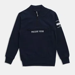 Maniac Boys Stand Collar Fleece Bomber Jacket-picture-11