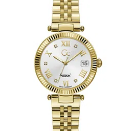 GC Women Embellished Dial & Stainless Steel Straps Analogue Watch Z01004L1MF-image-7
