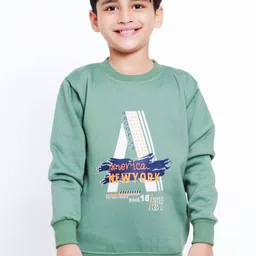 BAESD Boys Typography Printed Round Neck Long Sleeve Sweatshirts-picture-10