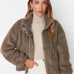 Trendyol Stand Collar Bomber Jacket-picture-40