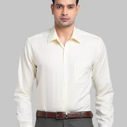 Park Avenue Spread Collar Long Sleeves Regular Fit Cotton Formal Shirt-picture-32