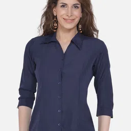 Akshatani Women Blue Casual Shirt-picture-26