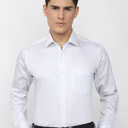 Van Heusen Men Printed Formal Pure Cotton Shirt-picture-10