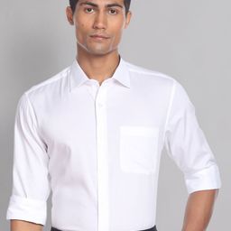 AD By Arvind Spread Collar Cotton Formal Shirt-picture-11