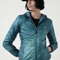 Wildcraft Hooded Long Sleeves Insulator Anti Odour Reversible Padded Jacket image 1