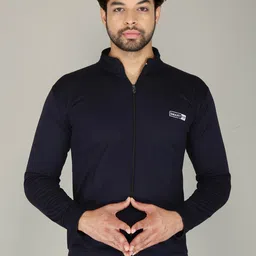 FUBAR Men Lightweight Stand Collar Training or Gym Sporty Jacket-picture-40