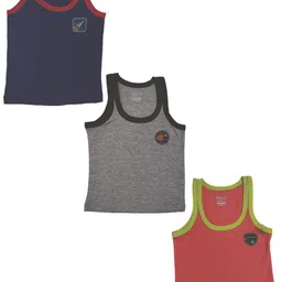 Zoom Minimondo Boys Pack of 3 Assorted Innerwear Vest-picture-40