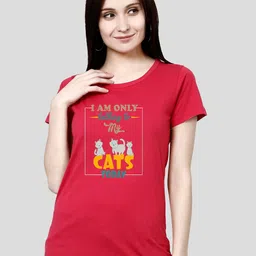 CHOZI Typography Printed Bio Finish Cotton T-shirt-picture-31