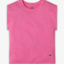 Ed-a-Mamma Girls Printed Extended Sleeves Bio Finish T-shirt-image-98