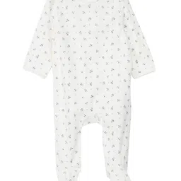 KIABI Girls Printed Round Neck Sleepsuit-image-70