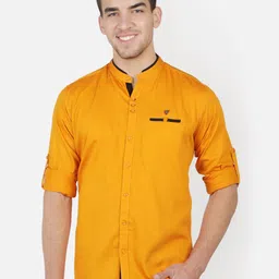 Kuons Avenue Men Smart Slim Fit Cotton Casual Shirt-picture-10