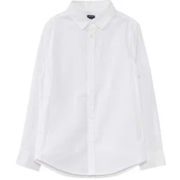 KIABI Boys Spread Collar Long Sleeves Cotton Regular Fit Casual Shirt image 1