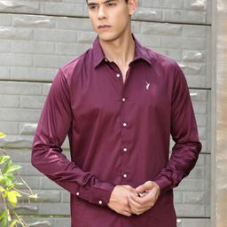 Thomas Scott Classic Slim Fit Spread Collar Casual Shirt-picture-16