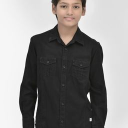 Crimsoune Club Boys Slim Fit Pure Cotton Casual Shirt-picture-29