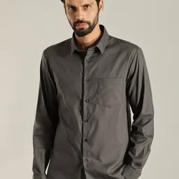 Indian Terrain Slim Fit Opaque Casual Shirt-image-44