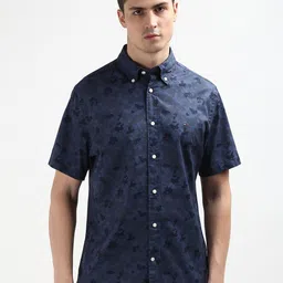 Tommy Hilfiger Abstract Printed Button Down Collar Casual Shirt-picture-42