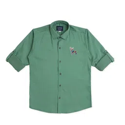 CAVIO Boys Spread Collar Comfort Opaque Pure Cotton Casual Shirt-picture-37