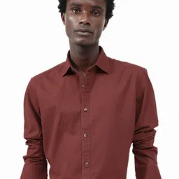 RARE RABBIT Spread Collar Comfort Cotton Casual Shirt-picture-31