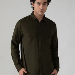 SUBTRACT Spread Collar Comfort Pure Cotton Casual Shirt-picture-21