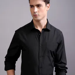 HIGHLANDER Men Slim Fit Opaque Casual Shirt-picture-25