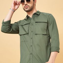 SF JEANS by Pantaloons Men Slim Fit Opaque Casual Shirt-picture-38