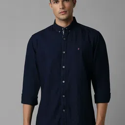 Louis Philippe Jeans Men Slim Fit Opaque Casual Shirt-picture-41