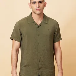 Being Human Men Slim Fit Opaque Casual Shirt-image-37