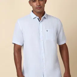 Allen Solly Men Slim Fit Opaque Casual Shirt-picture-17