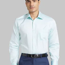 Park Avenue Spread Collar Cotton Formal Shirt-image-98