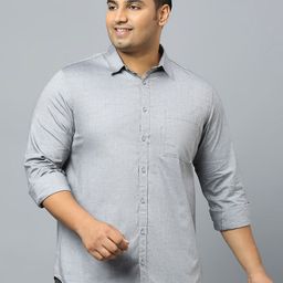 Sztori Plus Size Classic Casual Pure Cotton Shirt-picture-19