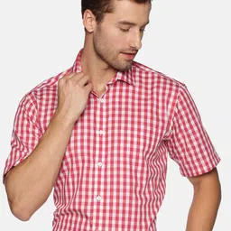 DON VINO Men Comfort Gingham Checks Opaque Checked Casual Shirt-picture-30