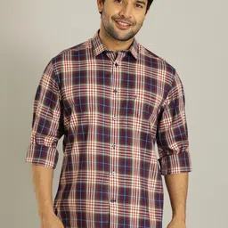 Indian Terrain Tartan Checks Casual Shirt-picture-17