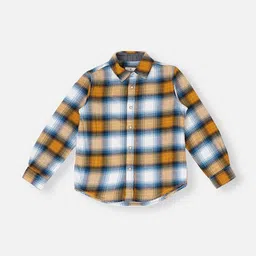 Pepe Jeans Boys Tartan Checked Pure Cotton Casual Shirt-picture-35