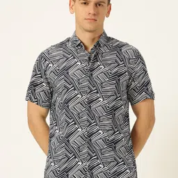 Mast & Harbour Men Classic Opaque Printed Casual Shirt-picture-32