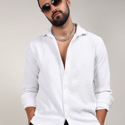 Campus Sutra Men Classic Opaque Printed Casual Shirt-picture-19