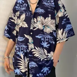 StyleCast Men Floral Opaque Printed Casual Shirt image 1