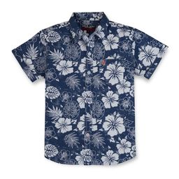 Gini and Jony Boys Floral Short Sleeves Spread Collar Cotton Opaque Printed Casual Shirt-picture-33