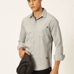 Thomas Scott Premium Opaque Printed Cotton Casual Shirt-picture-31