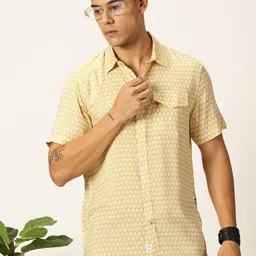 Thomas Scott Men Premium Opaque Printed Casual Shirt-image-33
