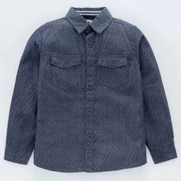JusCubs Boys Premium Typography Printed Cotton Casual Shirt-picture-44